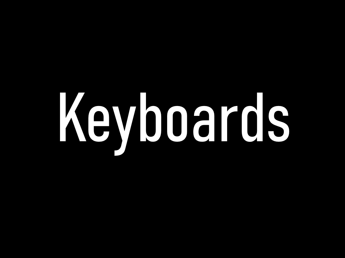 Keyboards