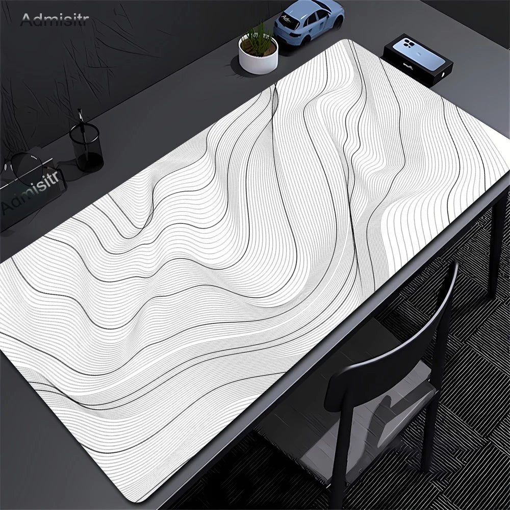 XXL Abstract Strata Desk Mat