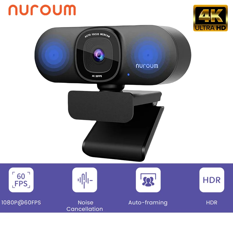Nuroum V11 2K USB Webcam