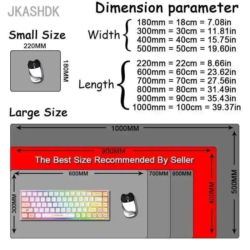 Japanese Dragon Gaming Desk Mat