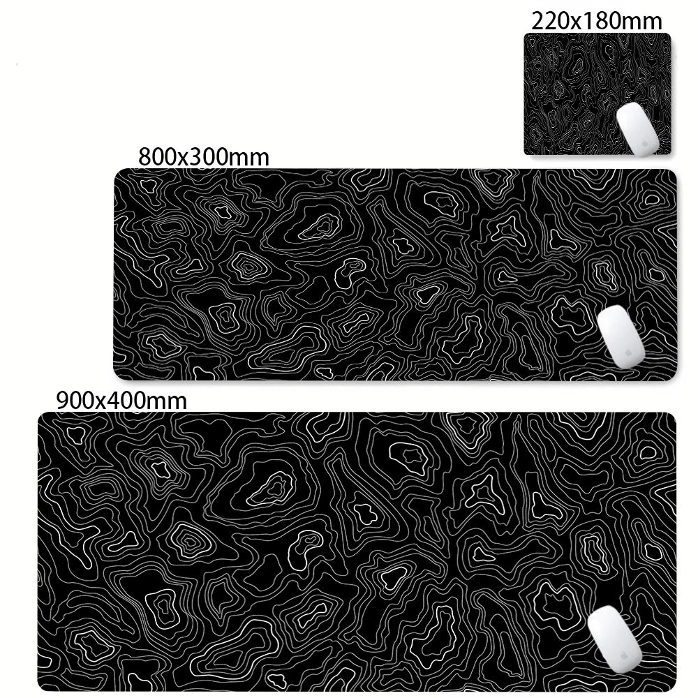XXL Abstract Strata Desk Mat