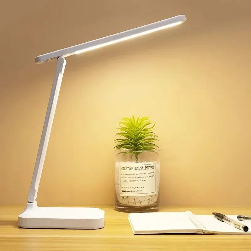 LED Smart Desk Lamp with Clock & Temperature Display