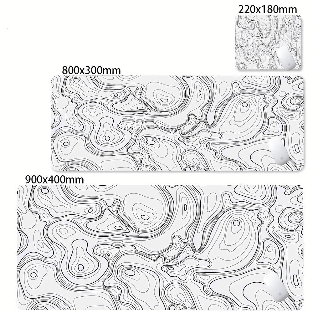 XXL Abstract Strata Desk Mat