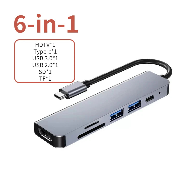 USB-C Hub — 4K HDMI & USB 3.0 Dock