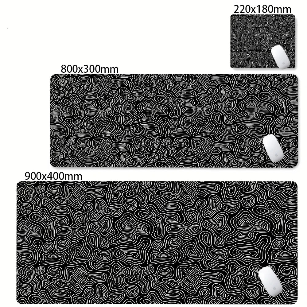 XXL Abstract Strata Desk Mat