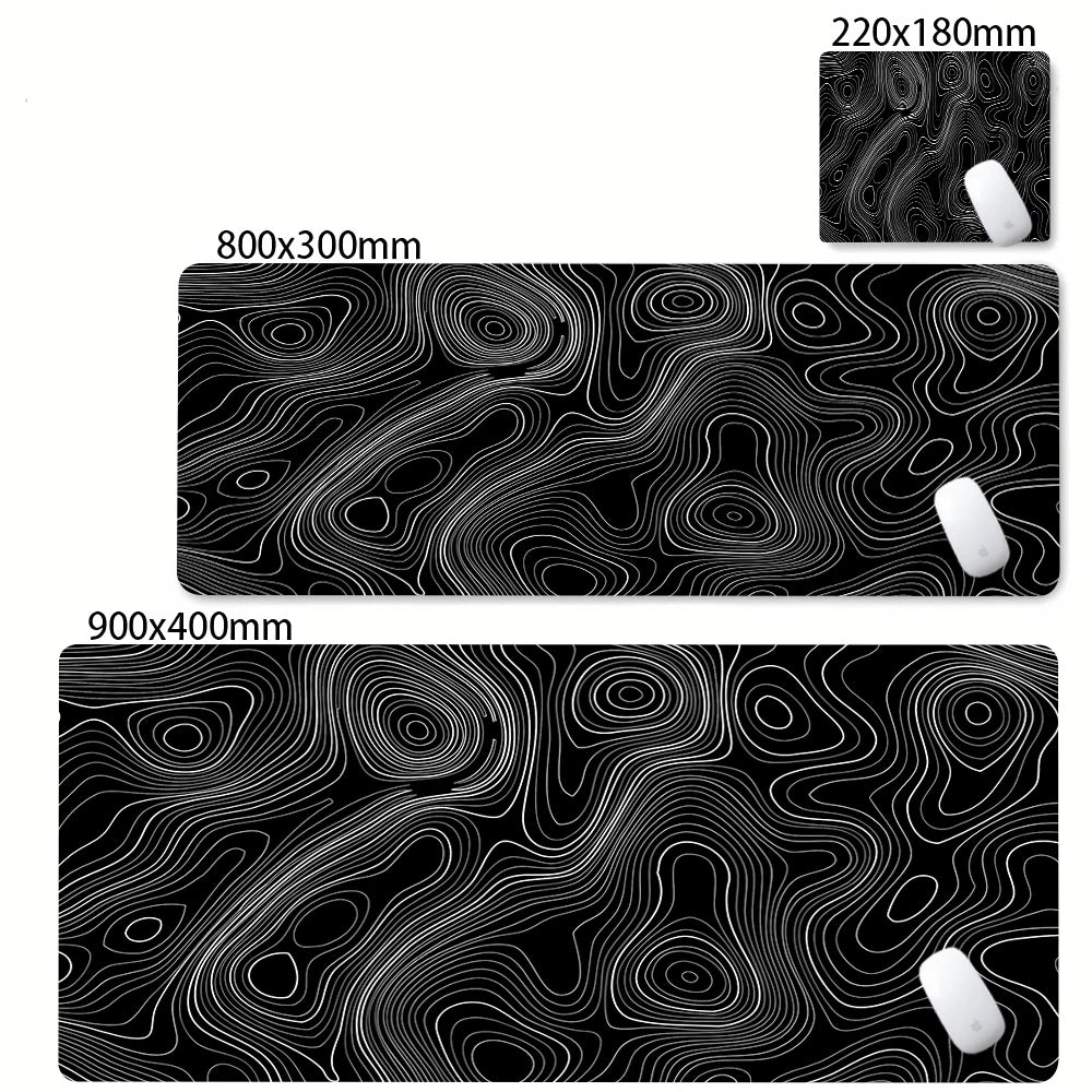 XXL Abstract Strata Desk Mat