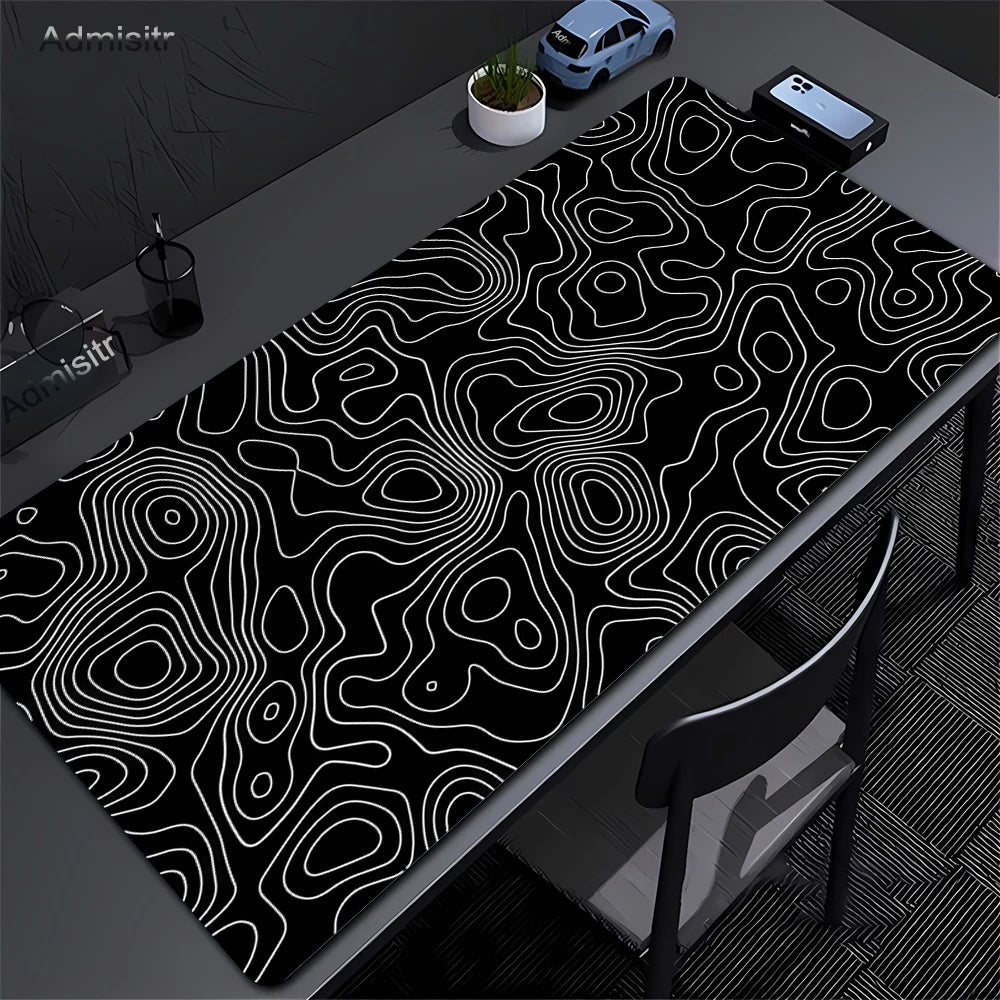 XXL Abstract Strata Desk Mat