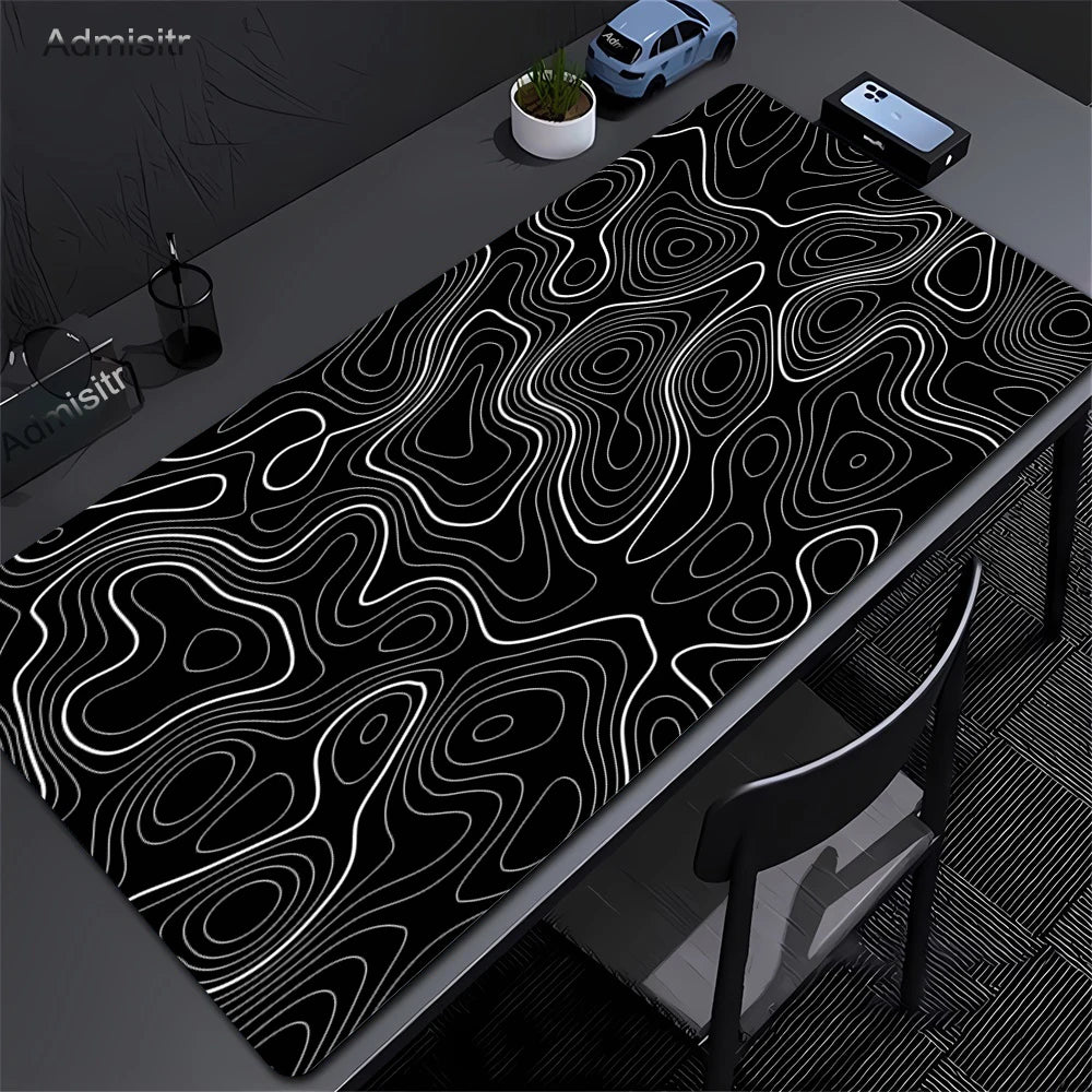 XXL Abstract Strata Desk Mat