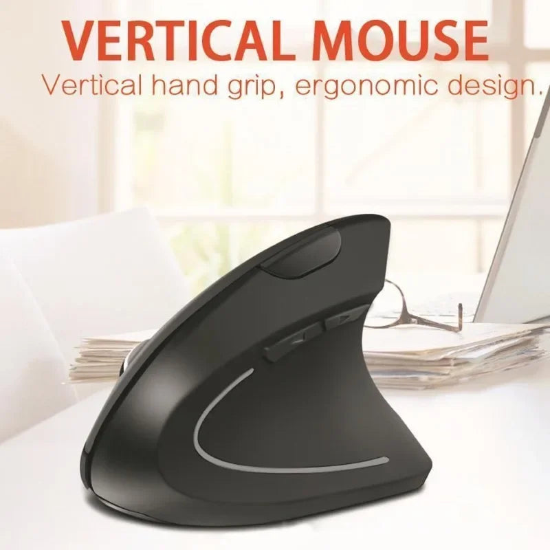 Ergonomic Vertical Wireless Mouse