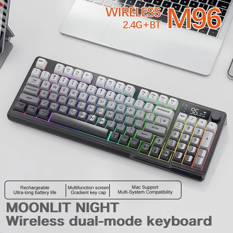 FREEWOLF M96 Wireless Keyboard