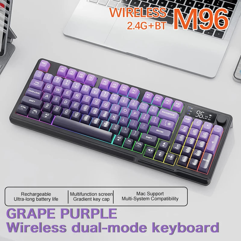 FREEWOLF M96 Wireless Keyboard