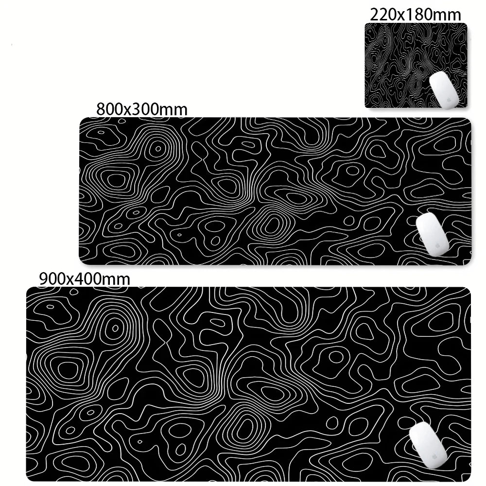 XXL Abstract Strata Desk Mat