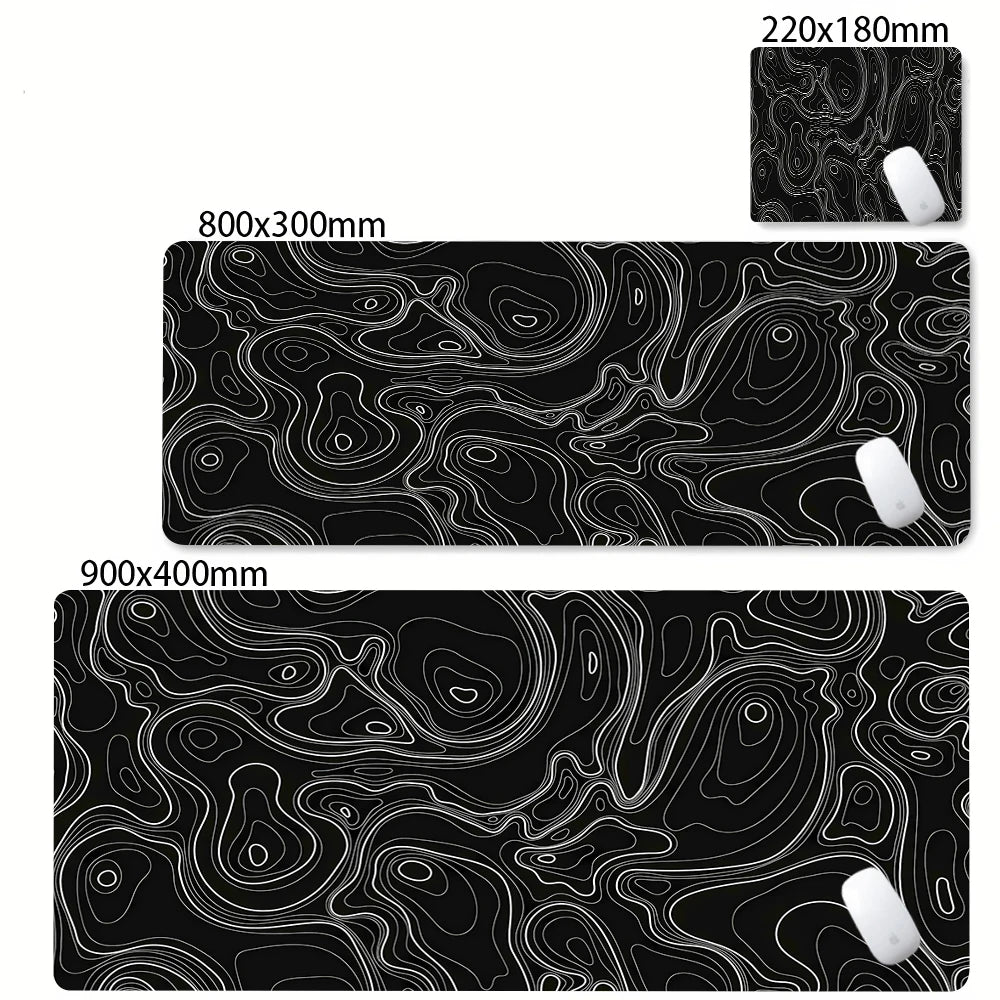 XXL Abstract Strata Desk Mat