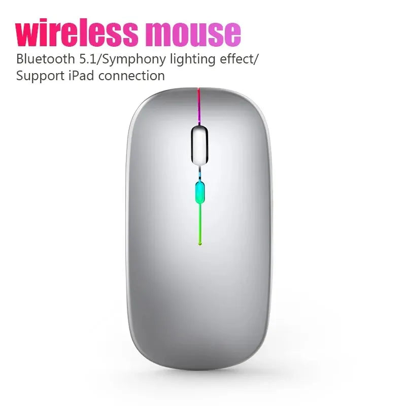 RGB Rechargeable Wireless Mouse for Laptop PC