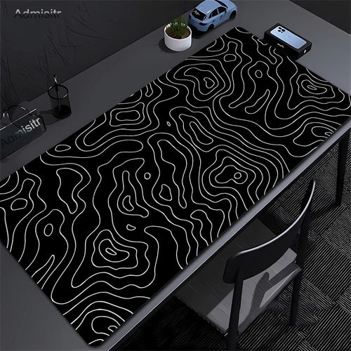 XXL Abstract Strata Desk Mat