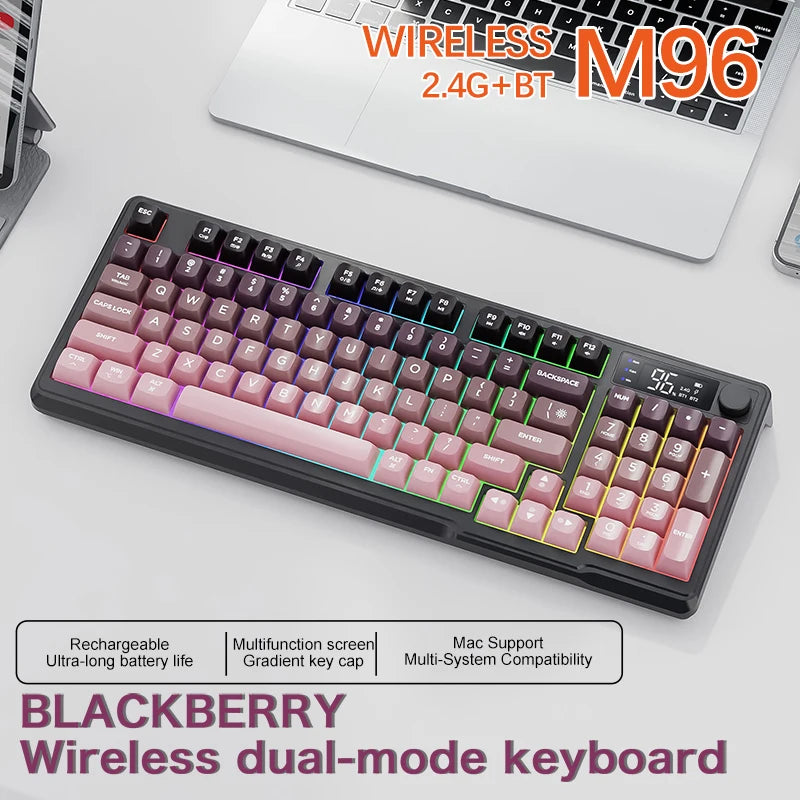 FREEWOLF M96 Wireless Keyboard