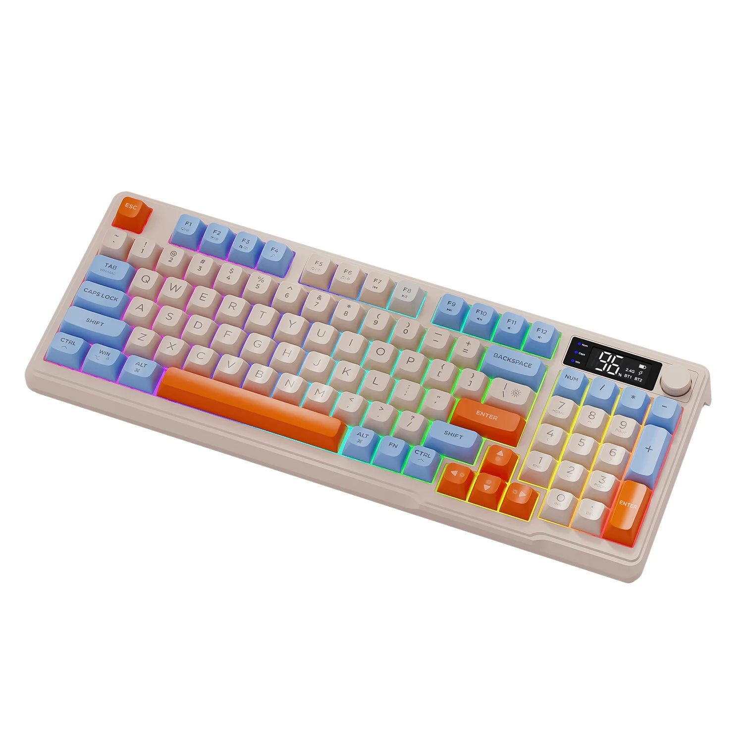 FREEWOLF M96 Wireless Keyboard