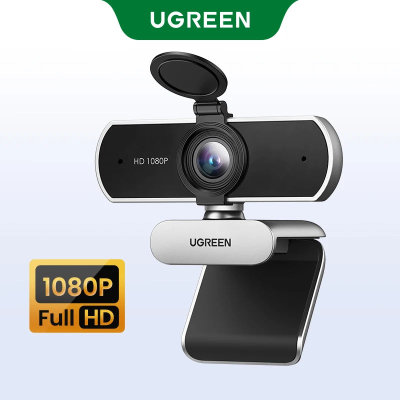 UGREEN 4K Webcam with AI Noise-Cancelling Mic