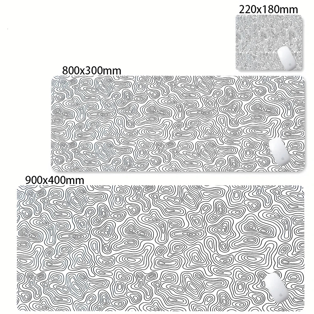 XXL Abstract Strata Desk Mat