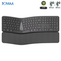 Ergonomic Wireless Split Keyboard with Palm Rest