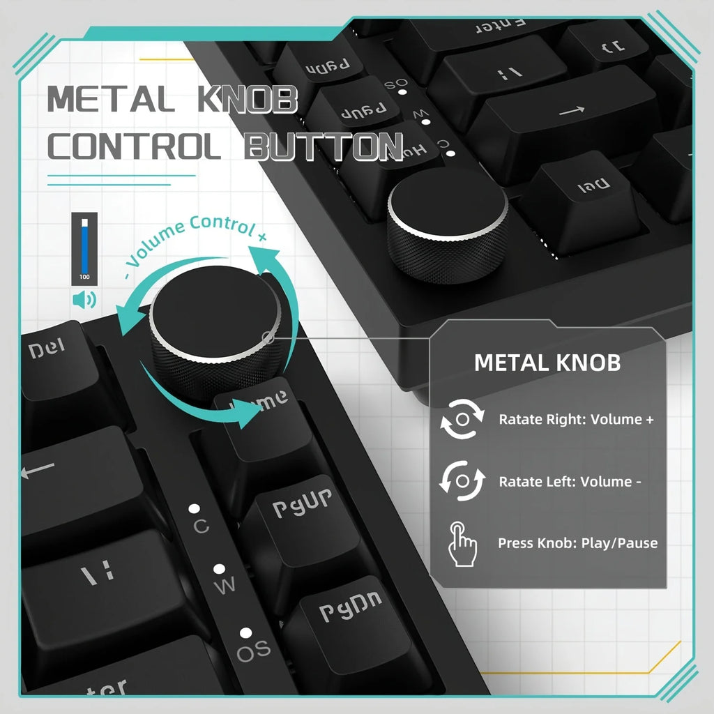 AJAZZ AK820 Mechanical Keyboard