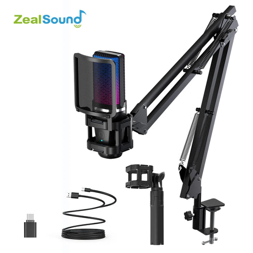 Zealsound RGB USB Condenser Microphone
