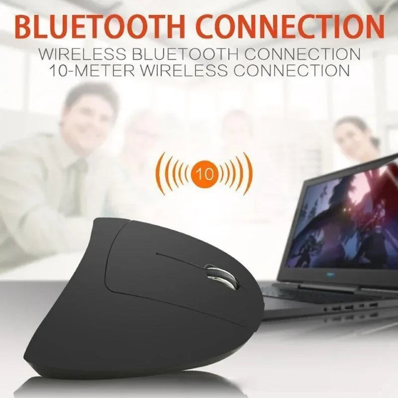 Ergonomic Vertical Wireless Mouse