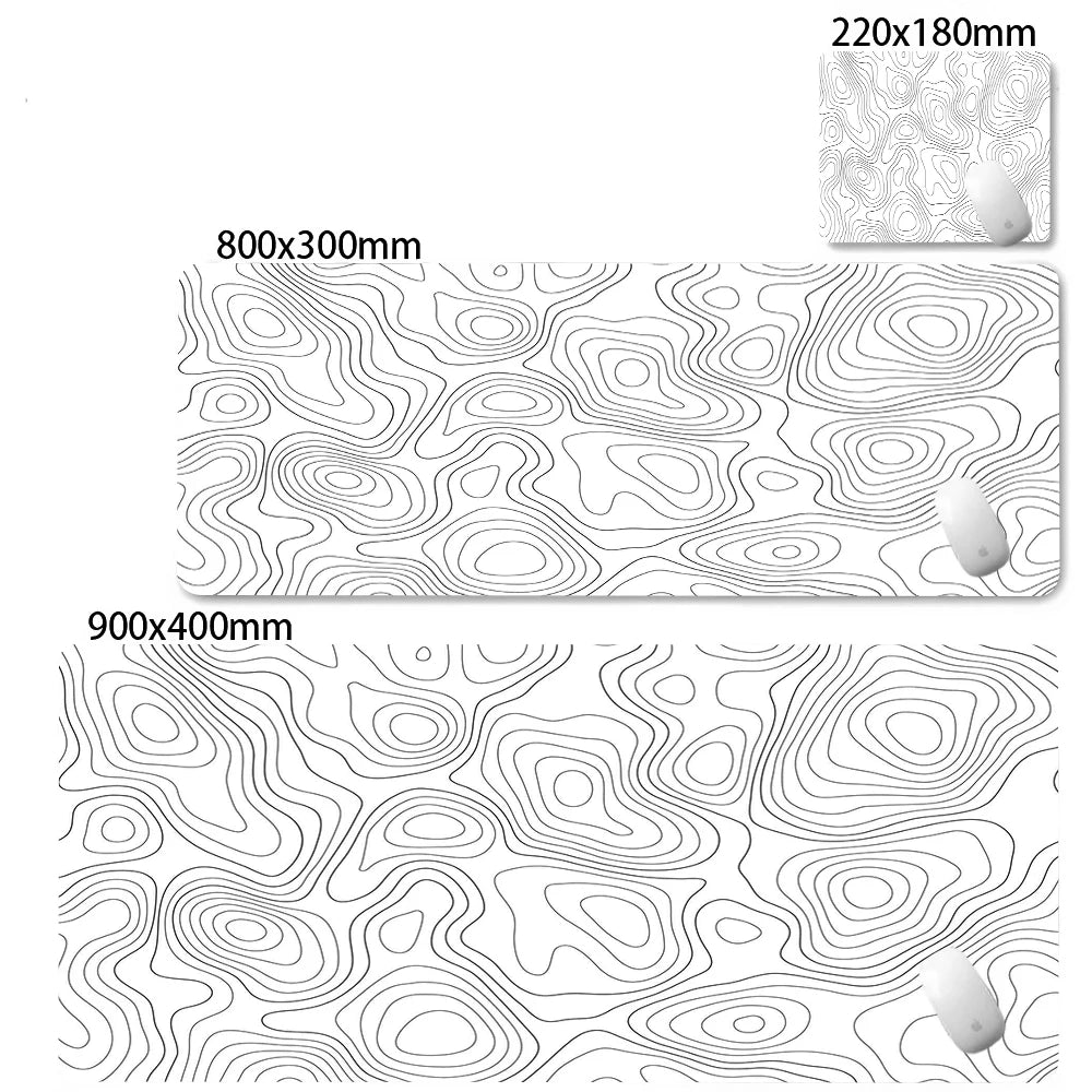 XXL Abstract Strata Desk Mat