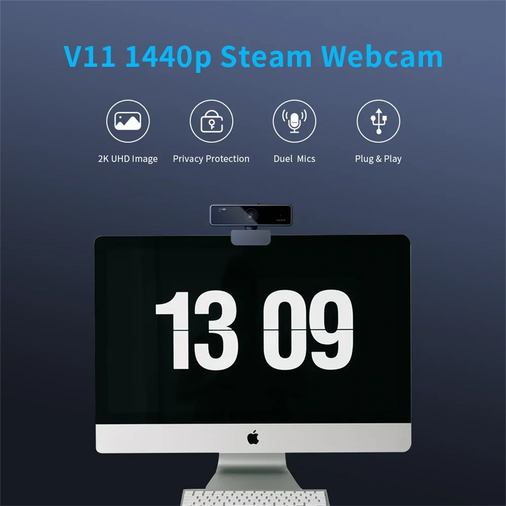 Nuroum V11 2K USB Webcam
