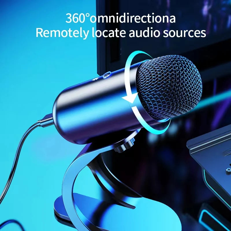 Professional  USB Gooseneck Desktop Microphone