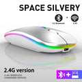 RGB Rechargeable Wireless Mouse for Laptop PC