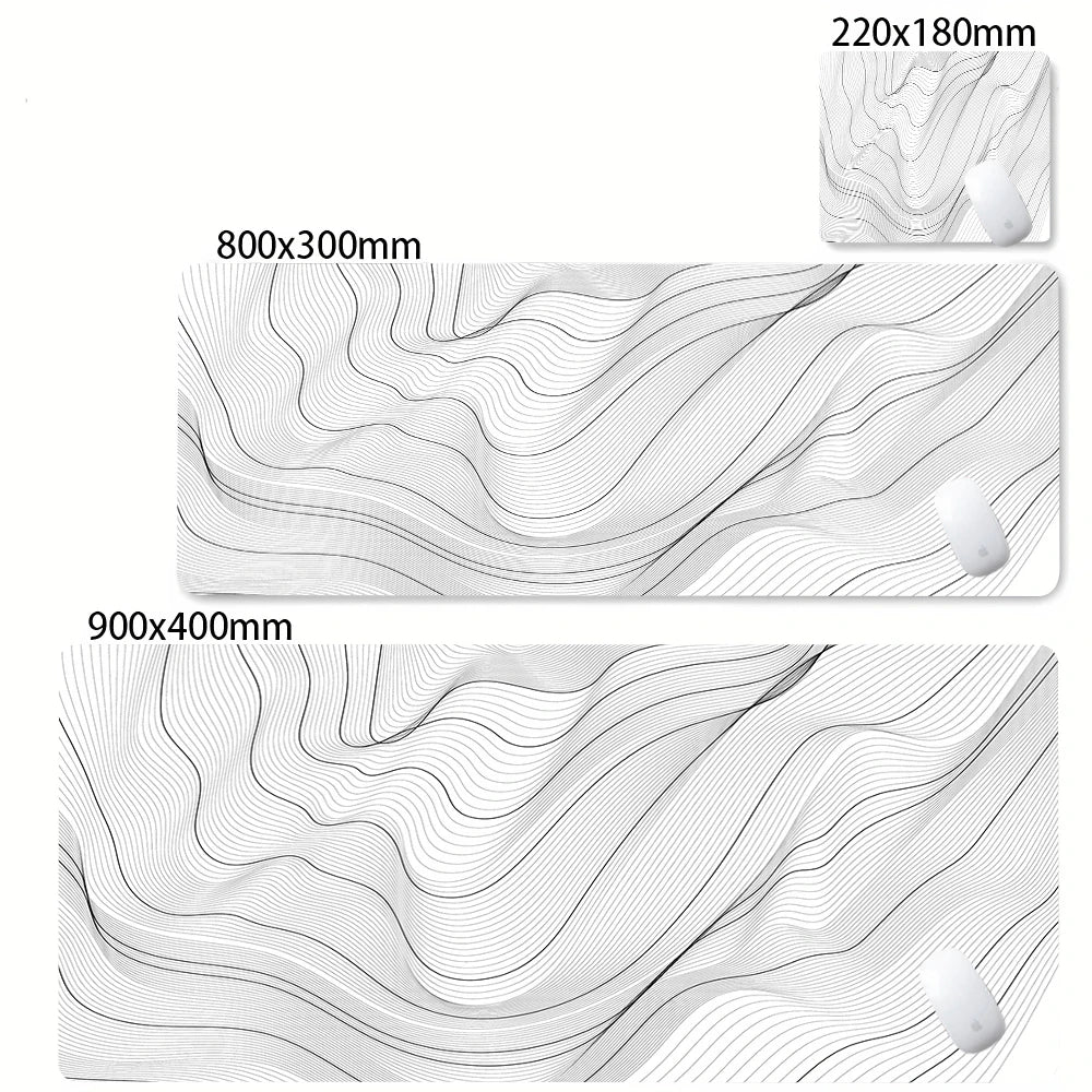 XXL Abstract Strata Desk Mat