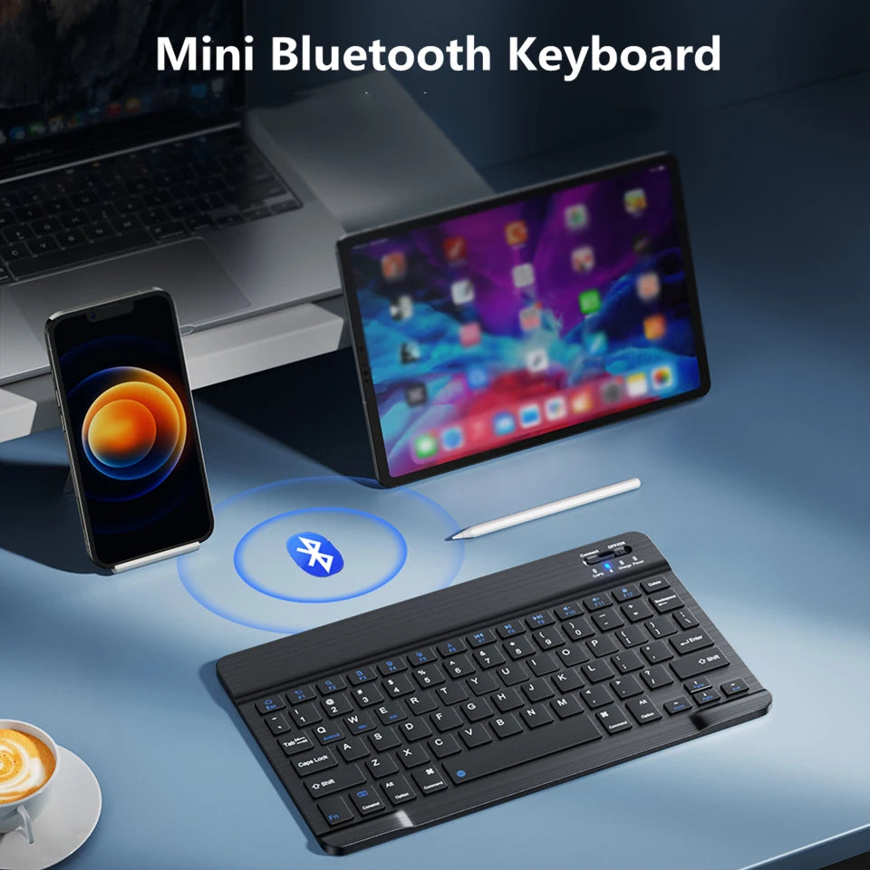 Bluetooth WirelessMini Keyboard For Laptop Tablet Phone ipad  Keyboard For Android iOS Windows