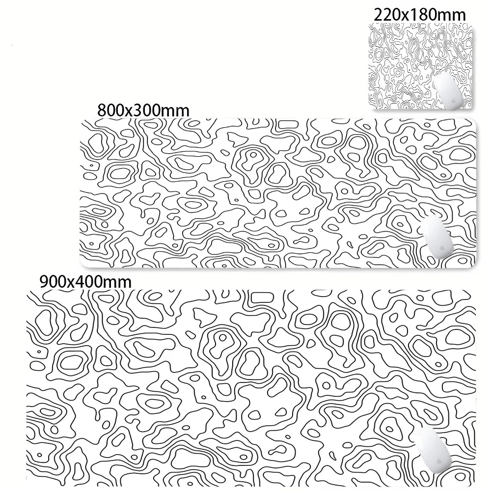 XXL Abstract Strata Desk Mat