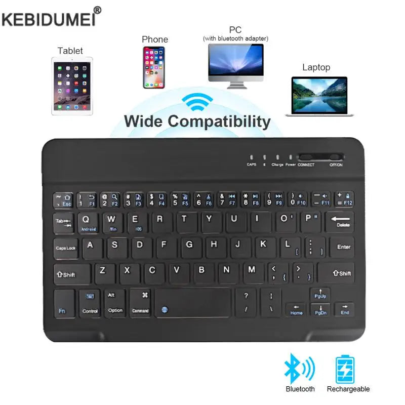 Bluetooth WirelessMini Keyboard For Laptop Tablet Phone ipad  Keyboard For Android iOS Windows