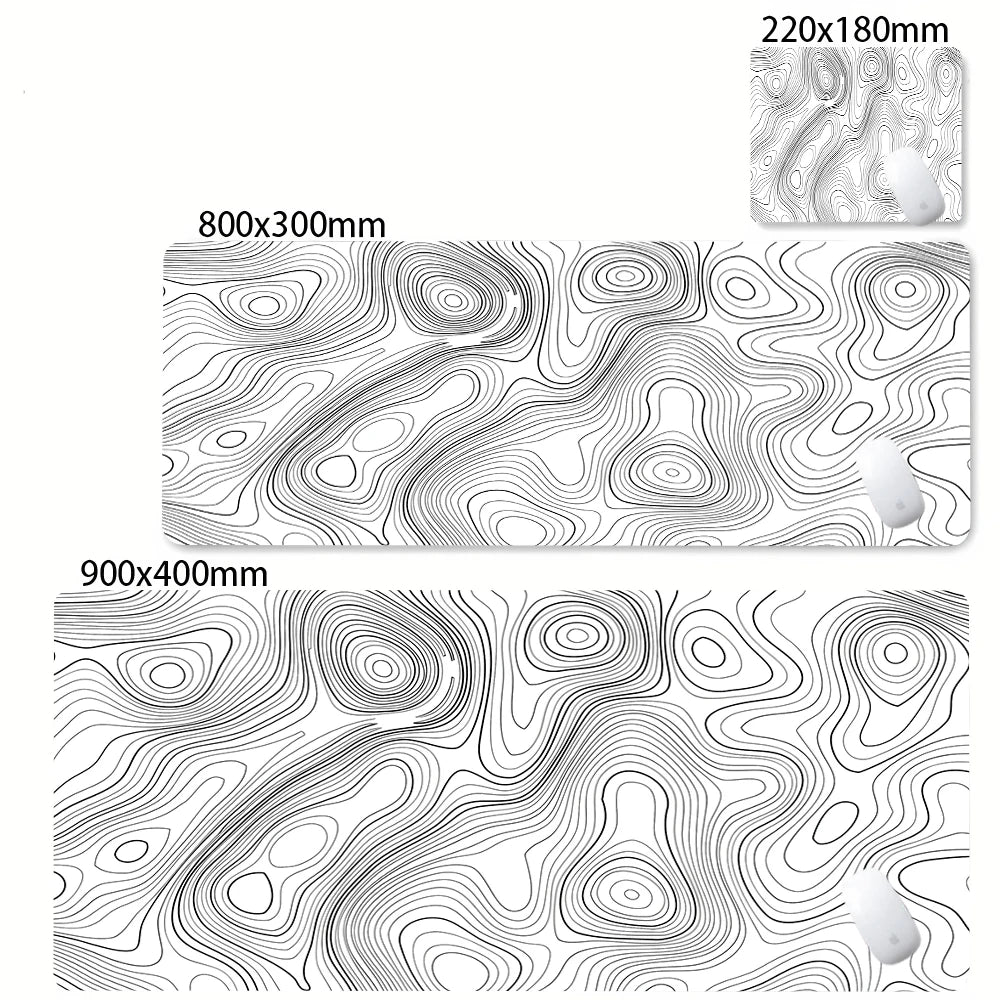 XXL Abstract Strata Desk Mat