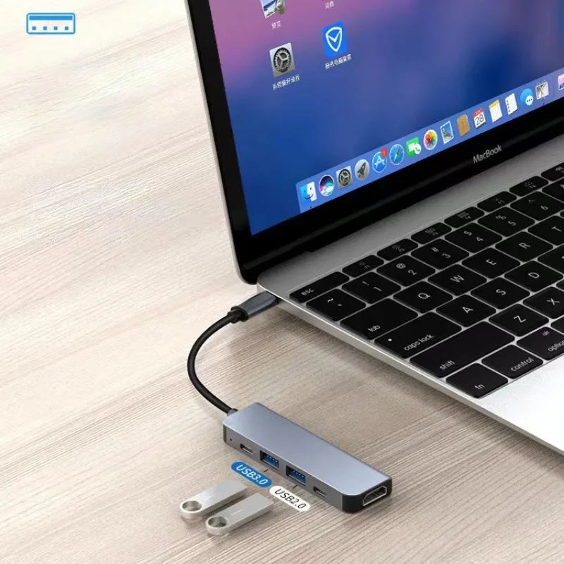 USB-C Hub — 4K HDMI & USB 3.0 Dock