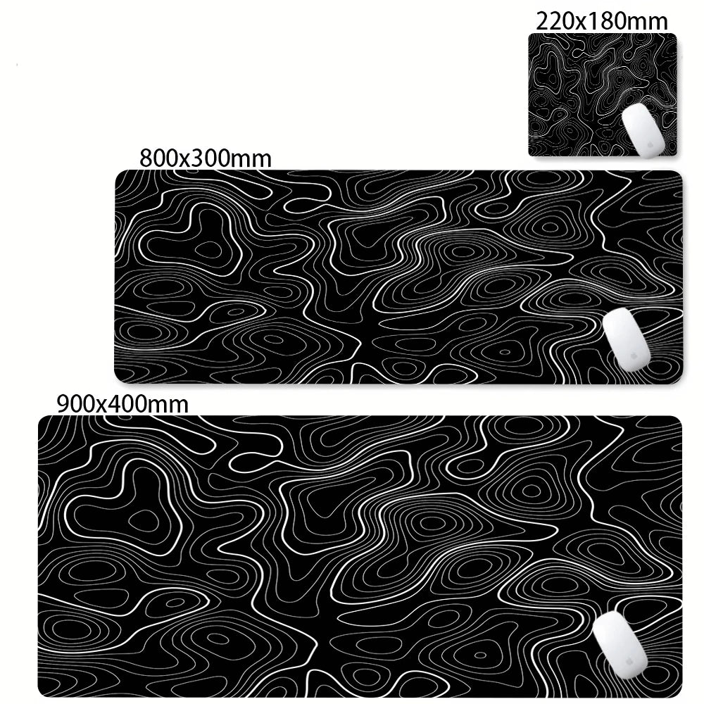 XXL Abstract Strata Desk Mat