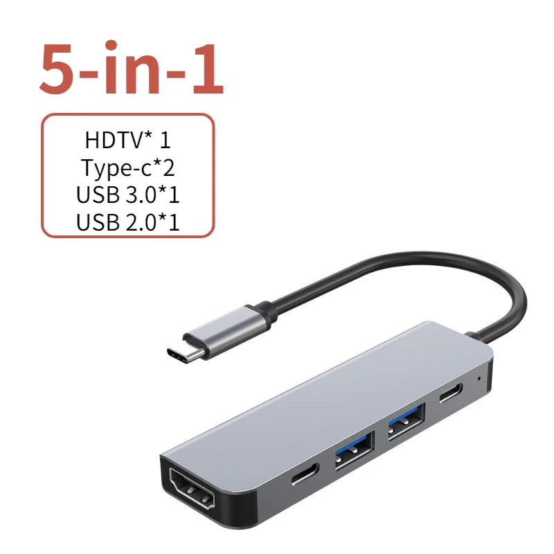 USB-C Hub — 4K HDMI & USB 3.0 Dock
