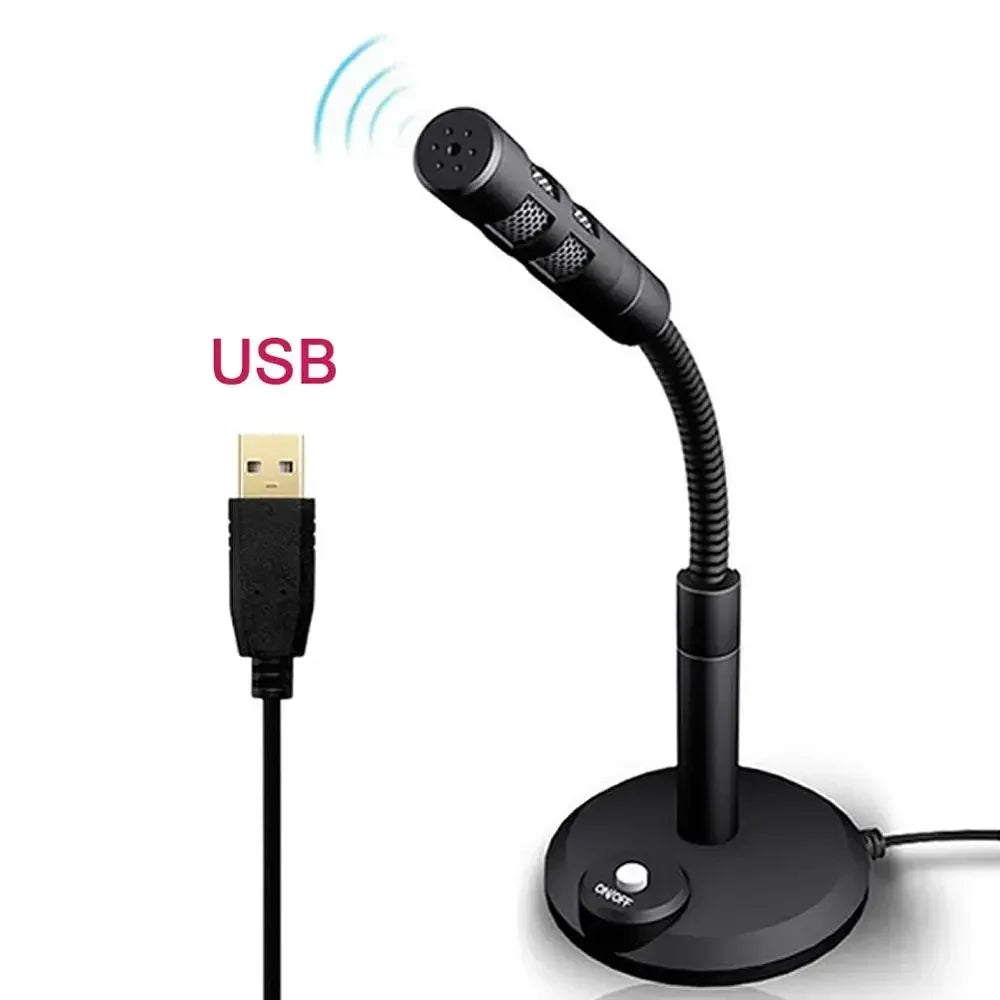 USB Omnidirectional Desktop Microphone